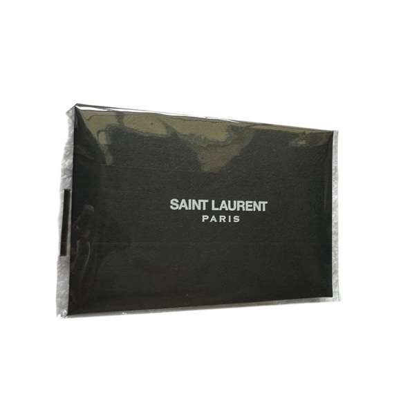 Saint Laurent Black Croc-Embossed Leather Crossbody Bag - Picture 15 of 15